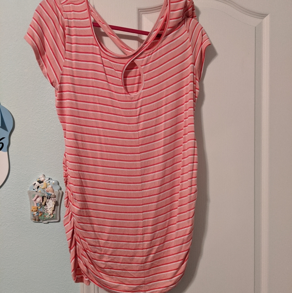 Pink Maternity Top by Jessica Simpson Size Large